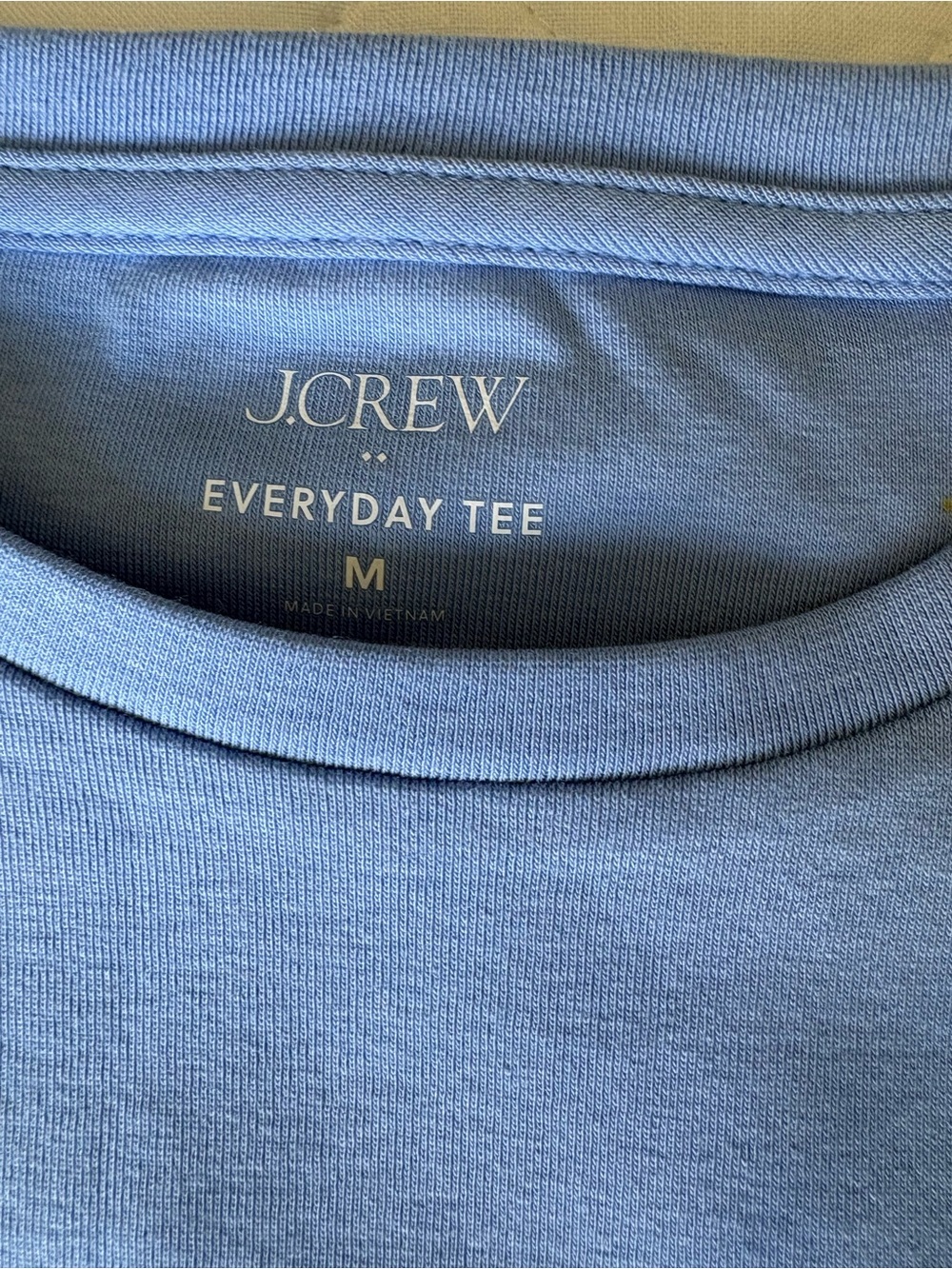 J.Crew Factory Everyday Long Sleeve Tee - Light Blue